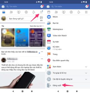 Cách mở trình duyệt trên Facebook