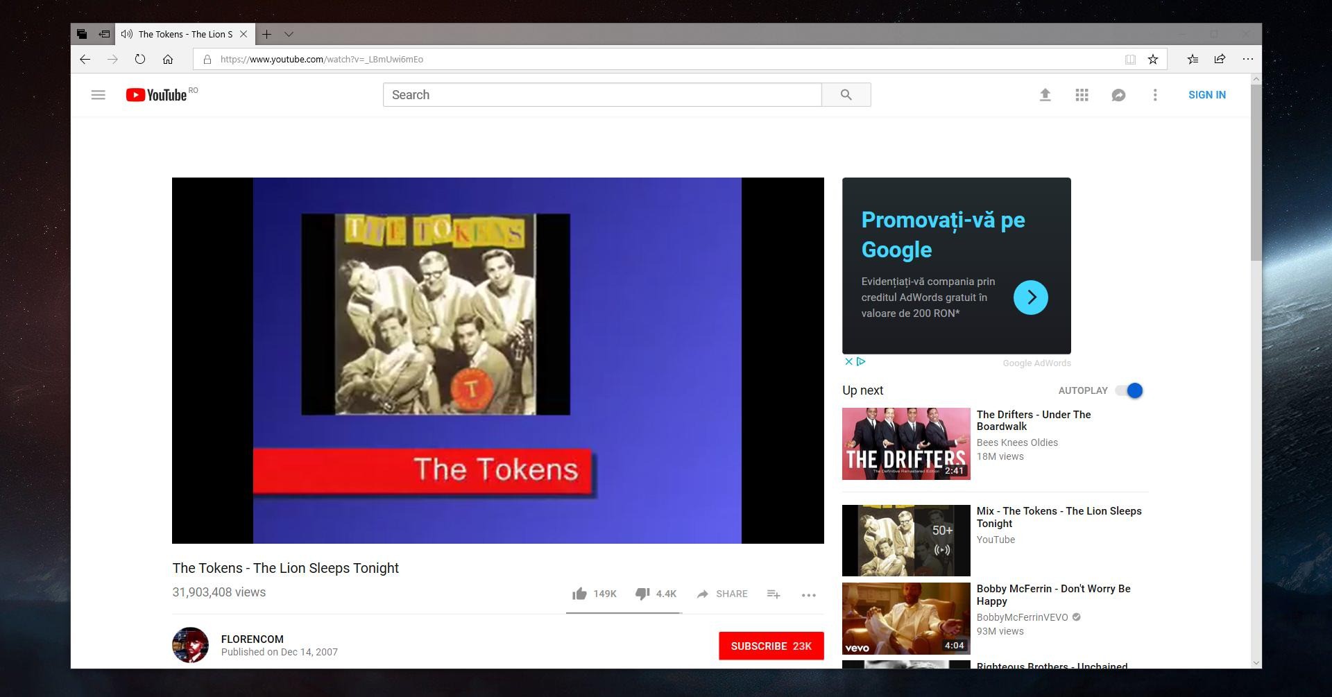 youtube-tren-trinh-duyet